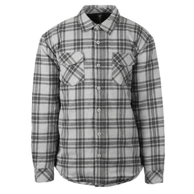 Buy grey-steel IRONWOOD QUILTED FLANNEL JACKET