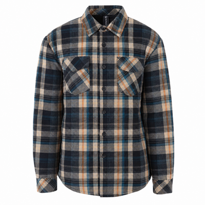 Buy khaki IRONWOOD QUILTED FLANNEL JACKET