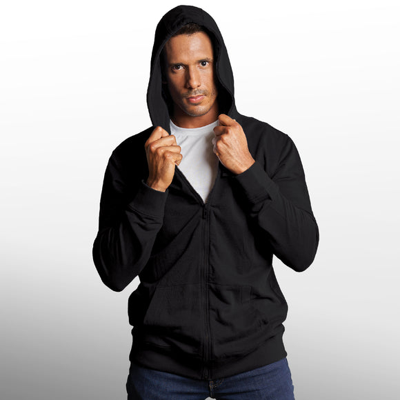 FRENCH TERRY ZIP HOODIE