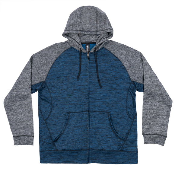 PERFORMANCE TECH FLEECE ZIP-UP HOODIE