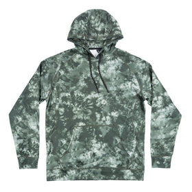 Buy army-tie-dye PERFORMANCE TECH FLEECE PULLOVER HOODIE