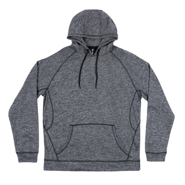Buy heather-charcoal PERFORMANCE TECH FLEECE PULLOVER HOODIE