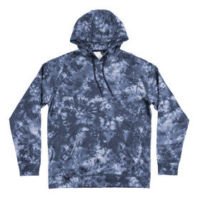 Buy navy-tie-dye PERFORMANCE TECH FLEECE PULLOVER HOODIE