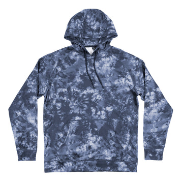 Buy navy-tie-dye PERFORMANCE TECH FLEECE PULLOVER HOODIE