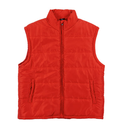 Buy red BURNSIDE PUFFER VEST