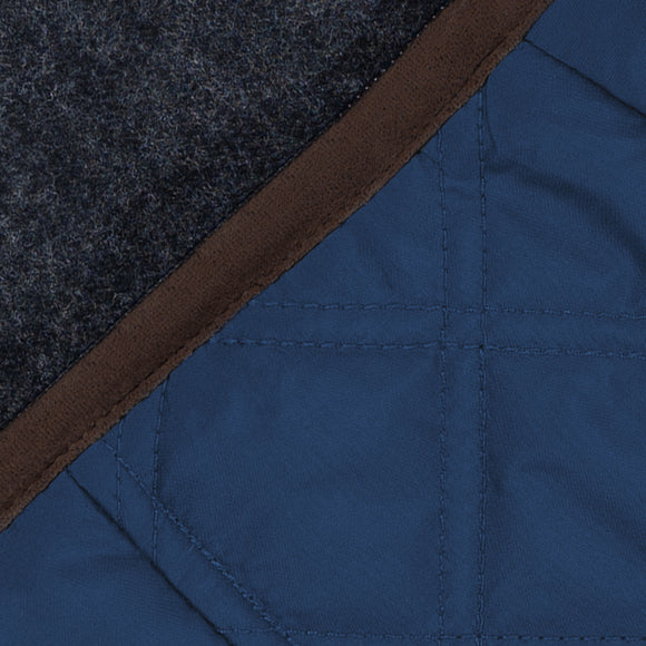 Flannel-Lined Puffer Vest