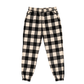 Buy ecru-black FLANNEL JOGGER