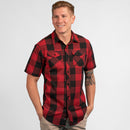 AMERICAN BUFFALO PLAID WOVEN SHIRT-1