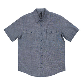 MENS SHORT SLEEVE ALL-DAY CHAMBRAY - 0