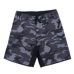 Buy black-camo TSUNAMI STRETCH SWIM SHORT