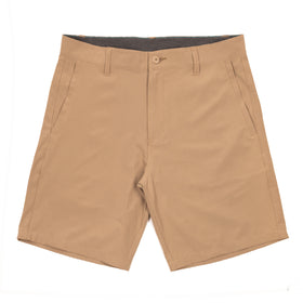 Buy khaki SOLID STRETCH SHORT
