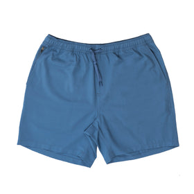 Buy all-blue ELASTIC WAIST SHORT