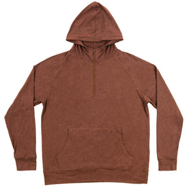Buy heather-chestnut MENS DAWN TO DUSK HOODIE