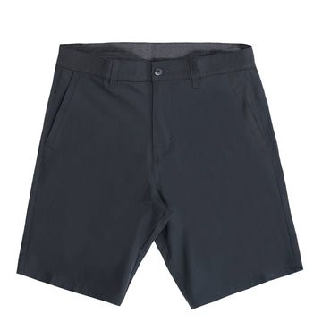Buy charcoal Pop Hybrid Stretch Shorts