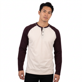 Heathered Raglan Baseball Jersey