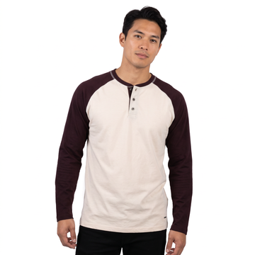 Heathered Raglan Baseball Jersey