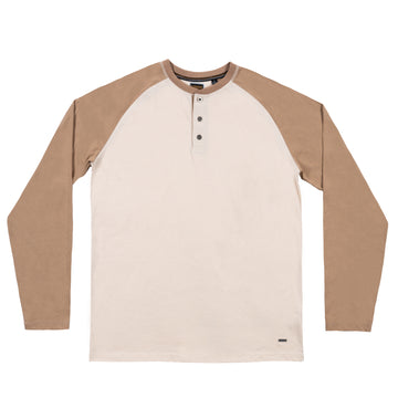 Buy tan Heathered Raglan Baseball Jersey