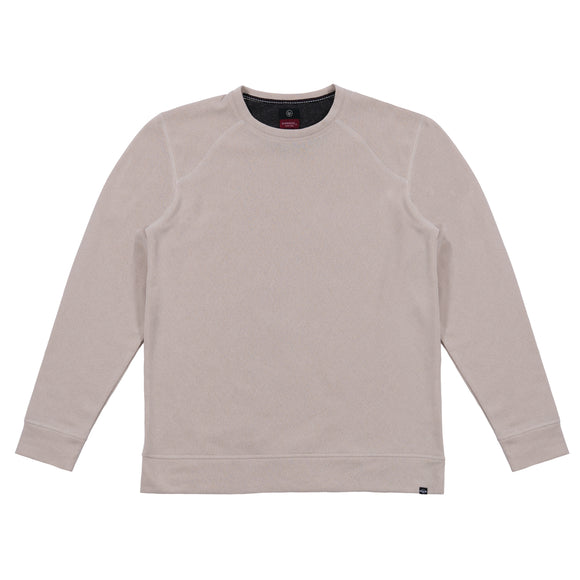 Pinstripe Crewneck w/Overlock