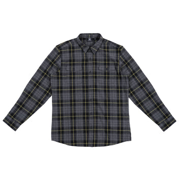 Buy black-yellow "The Standard" Two-Pocket Flannel Shirt