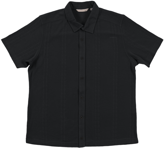 Textured Short Sleeve Sweater-Knit