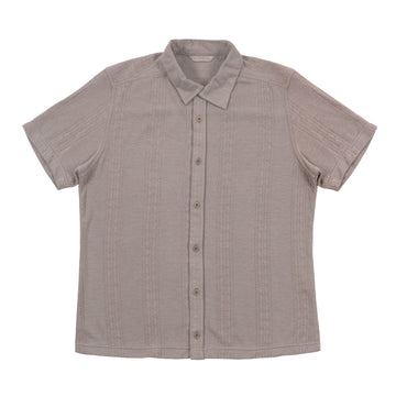 Buy toffee Textured Short Sleeve Sweater-Knit