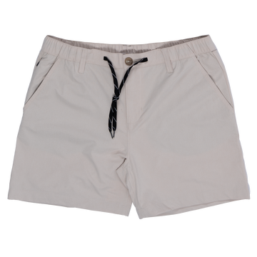 Zip-Front Full Elastic Short (6 in) - 0