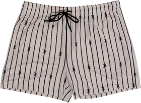 Buy white Retro Mesh Shorts with Liner
