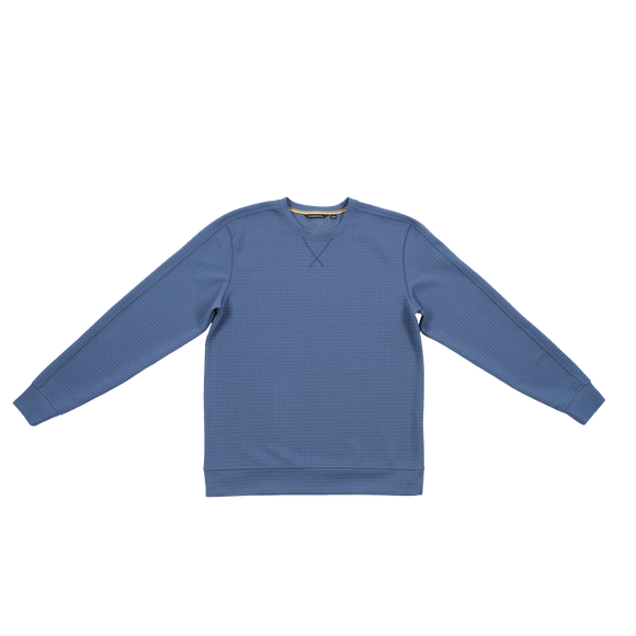 Textured Jacquard Crew Neck