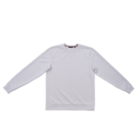 Buy light-pebble Textured Jacquard Crew Neck