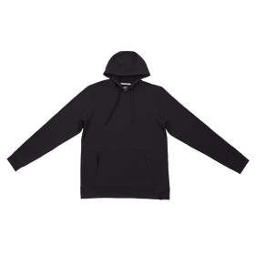 Pullover Hoodie with Hidden Zipper Pocket - 0