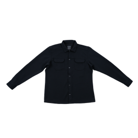 Textured Jacquard Shirt Jacket - 0
