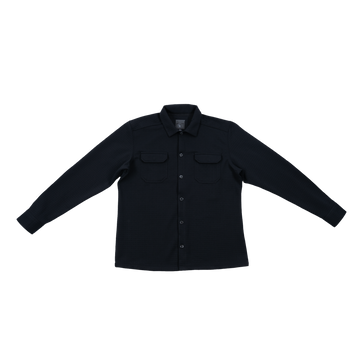 Textured Jacquard Shirt Jacket - 0