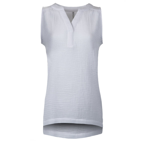 Split Coast Crinkle Tank