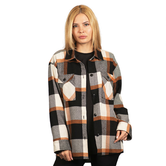 Split Coast Flannel "Comfy" Shacket