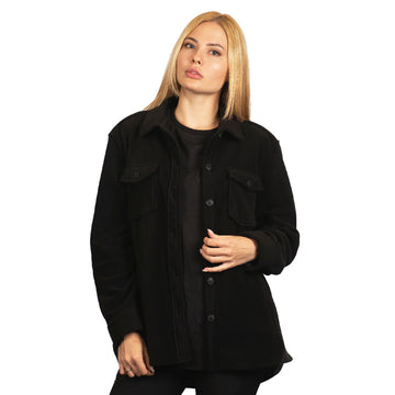 Split Coast Polar Fleece "Heartfelt" Shacket