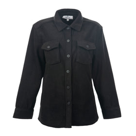 Split Coast Polar Fleece "Heartfelt" Shacket - 0