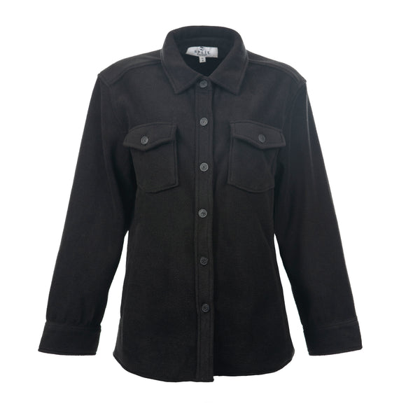 Split Coast Polar Fleece "Heartfelt" Shacket