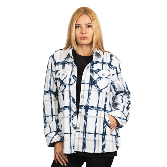 Split Coast Polar Fleece "Heartfelt" Shacket