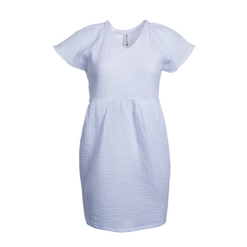 Split Coast Crinkle Dress - 0