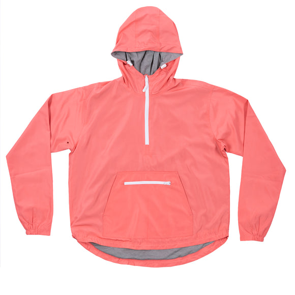 Split Coast Lined Windbreaker Anorak