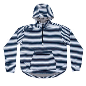 Buy navy-white Split Coast Lined Windbreaker Anorak