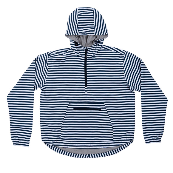 Split Coast Lined Windbreaker Anorak