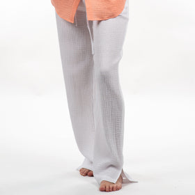 Split Coast Crinkle Cover-Up Pant