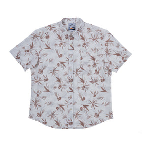 Buy white-sand SPLIT Floral Woven