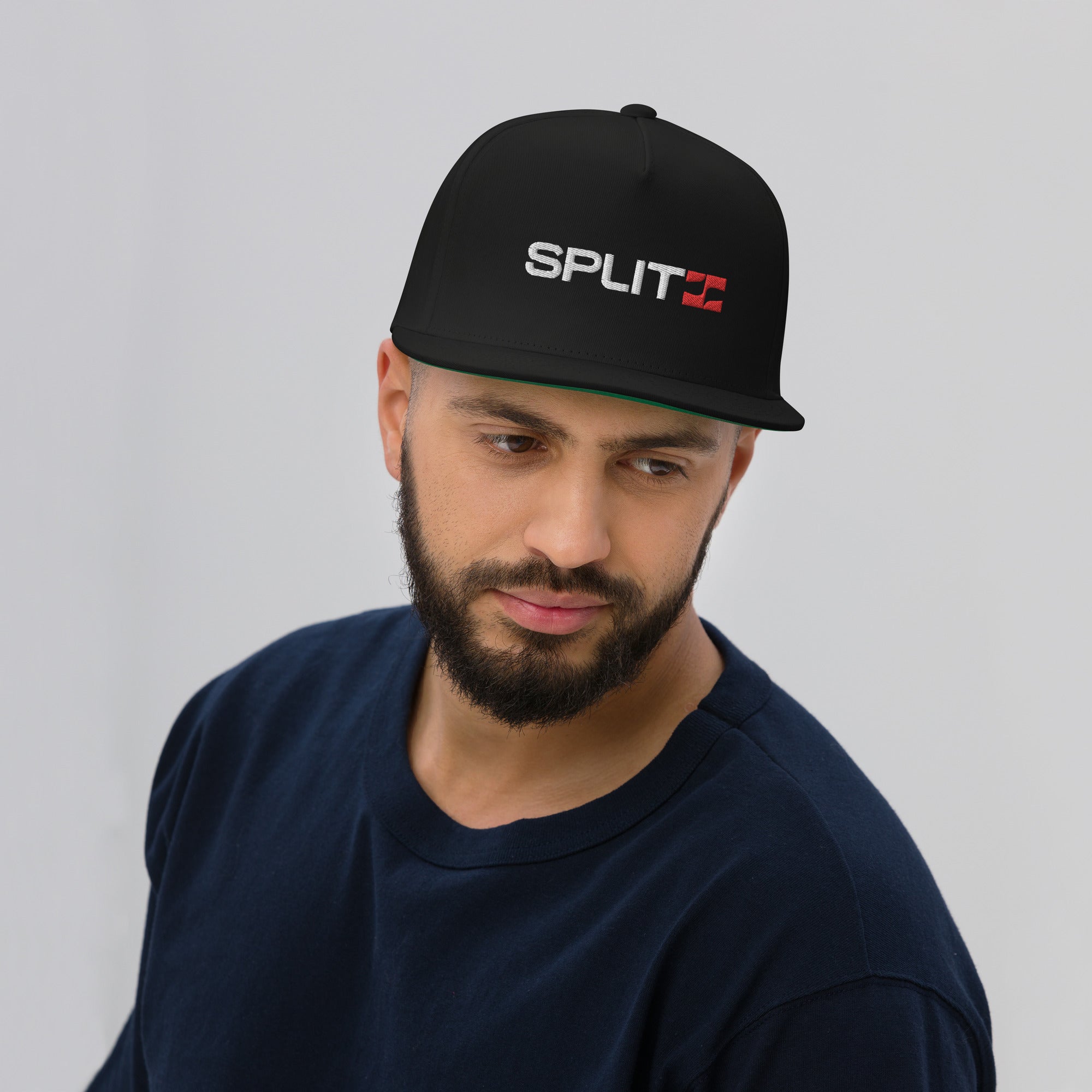 SPLIT Flat Bill Cap | Burnside 360