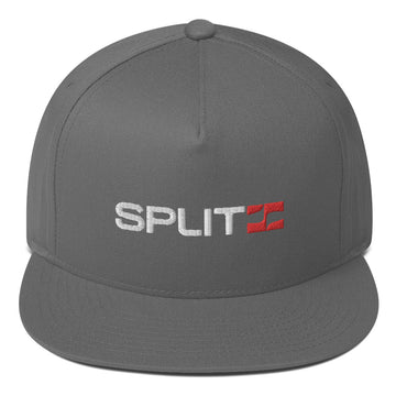 Buy grey SPLIT Flat Bill Cap