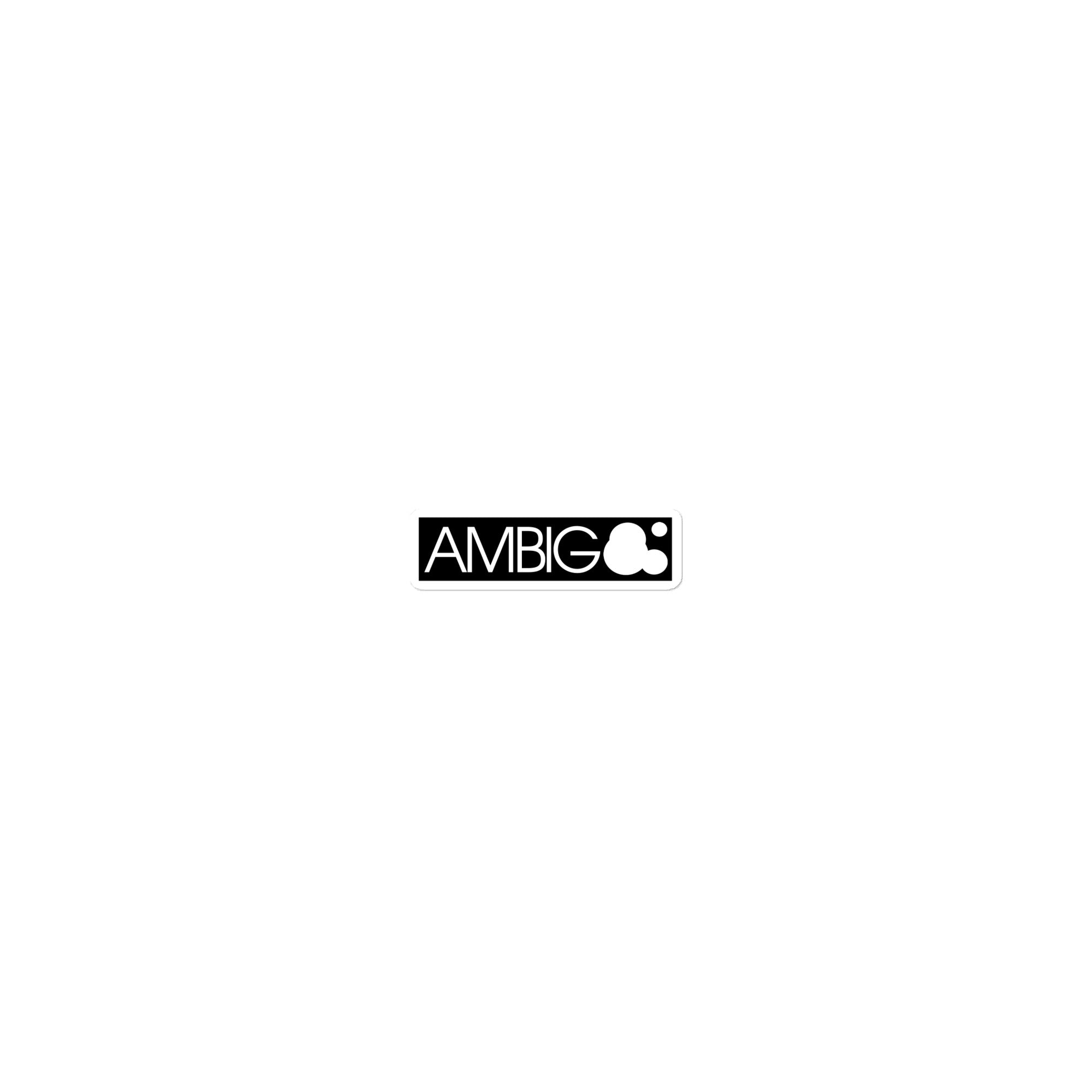 AMBIG Box Sticker