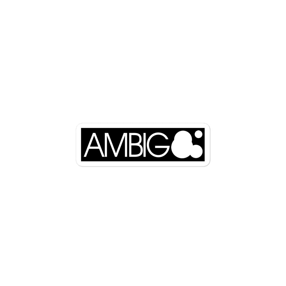 AMBIG Box Sticker - 0