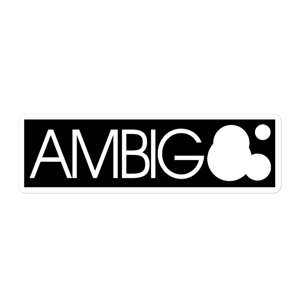 AMBIG Box Sticker