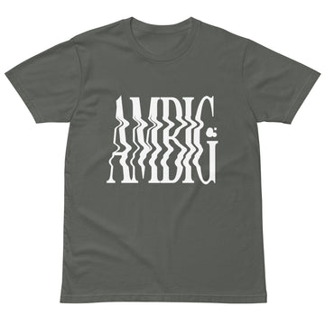 Buy charcoal AMBIG Liquid Graphic Tee